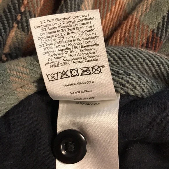 Outerknown Organic Cotton Flannel Button-Up Shirt Jacket - Picture 4 of 7